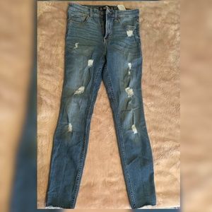 Hollister high rise skinny jeans